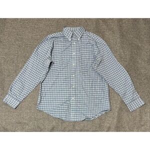 Roundtree & Yorke Men's M Plaid Long Sleeve Shirt
